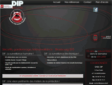 Tablet Screenshot of dipsecurite.com